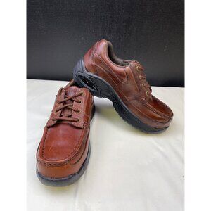 Florsheim Unisex Brown Leather Eurocasual Oxfords/ Shoe Size M5.5 -W7.5 SKU 5433
